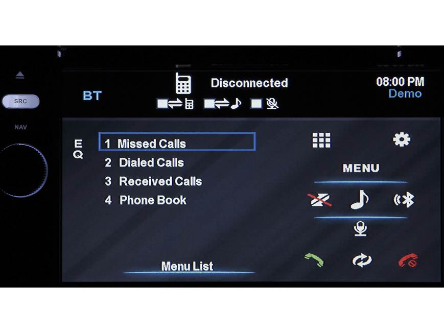 Jensen VM9224BT DVD receiver at Crutchfield