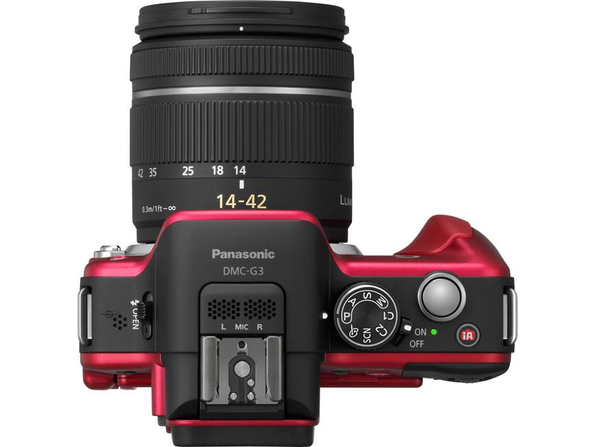 Panasonic DMC-G3K Kit (Black) 16-megapixel digital camera with 14