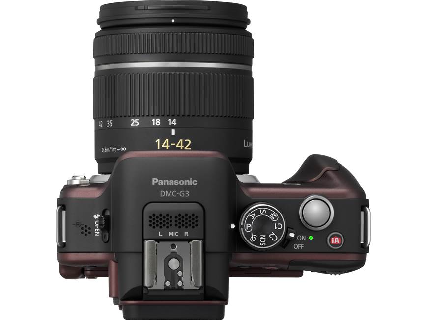 Panasonic DMC-G3K Kit (Black) 16-megapixel digital camera with 14