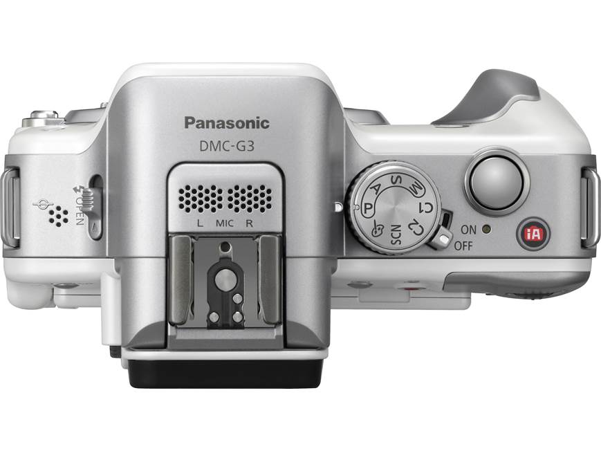 Panasonic DMC-G3K Kit (White) 16-megapixel digital camera with 14