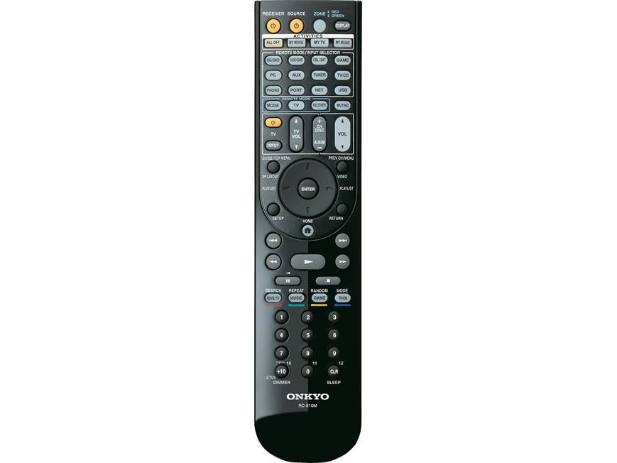 Onkyo TX-NR809 Home theater receiver with 3D-ready HDMI switching