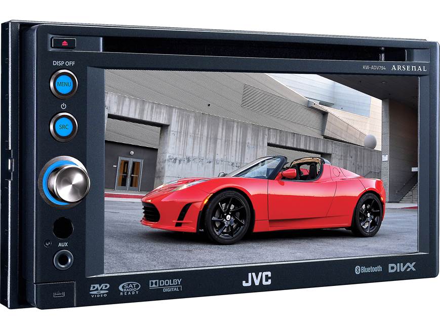 JVC Arsenal KW-ADV794 DVD receiver at Crutchfield
