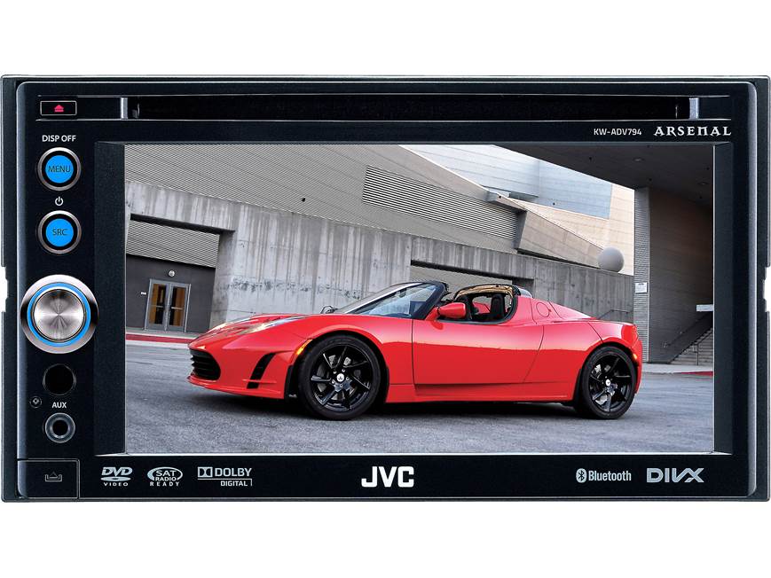 JVC Arsenal KW-ADV794 DVD receiver at Crutchfield