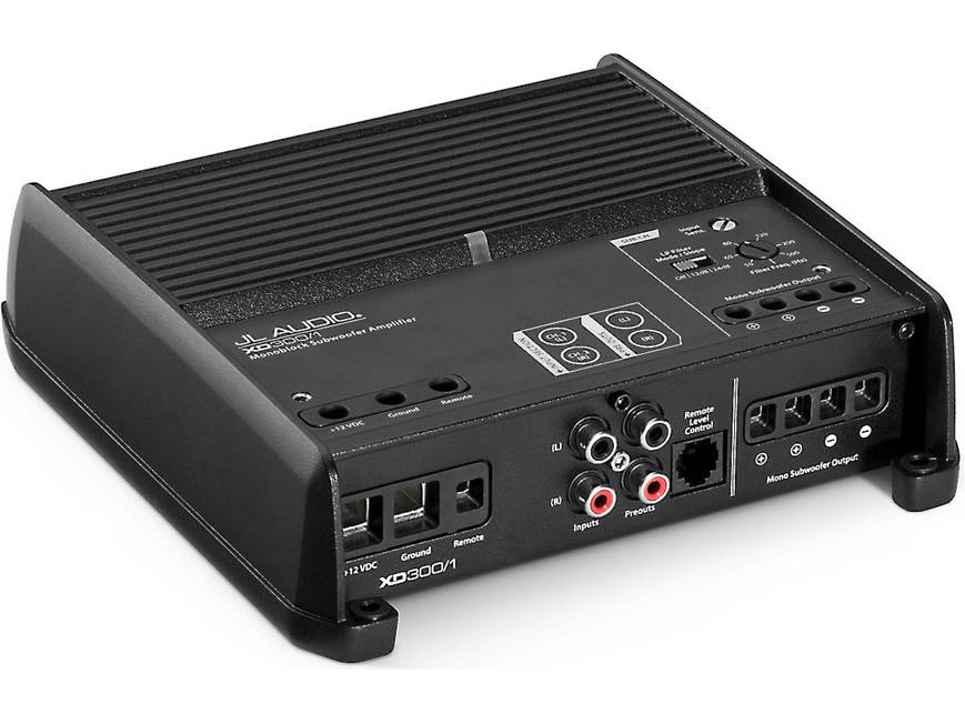 JL Audio XD300/1 Mono subwoofer amplifier — 300 watts RMS x 1 at 2