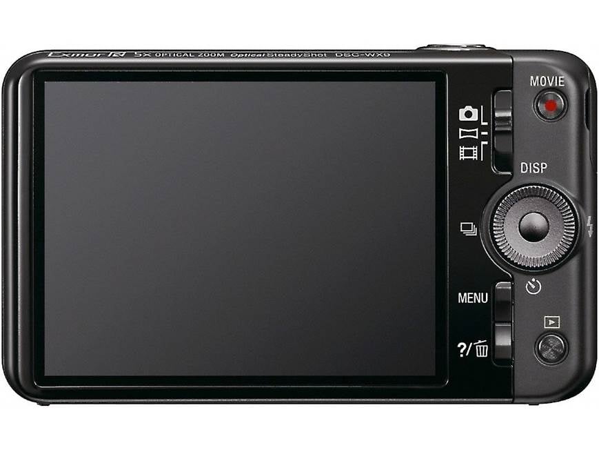 Sony Cyber-shot® DSC-WX9 (Black) 16.2-megapixel digital camera