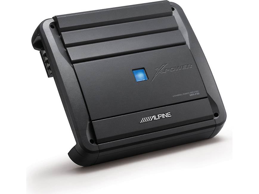 ALPINE X-Power MRX-F304チャンネルアンプ Alpine MRX-F30 4-channel car amplifier — 50 watts RMS x 4 at