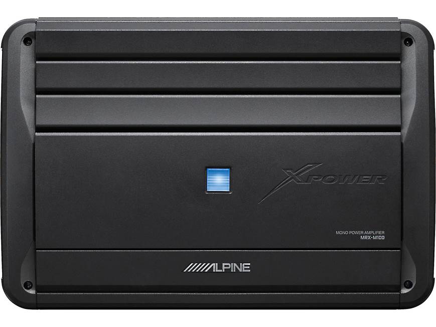 ALPINE ビデオスプリッター EVC-100A Alpine MRX-M100 Mono subwoofer amplifier — 1,000 watts RMS x 1 at