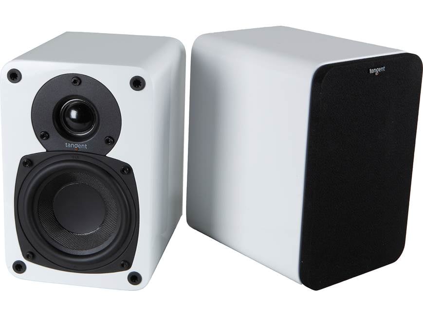 Tangent-Audio EVO E4 (White) Bookshelf speakers (White) at Crutchfield