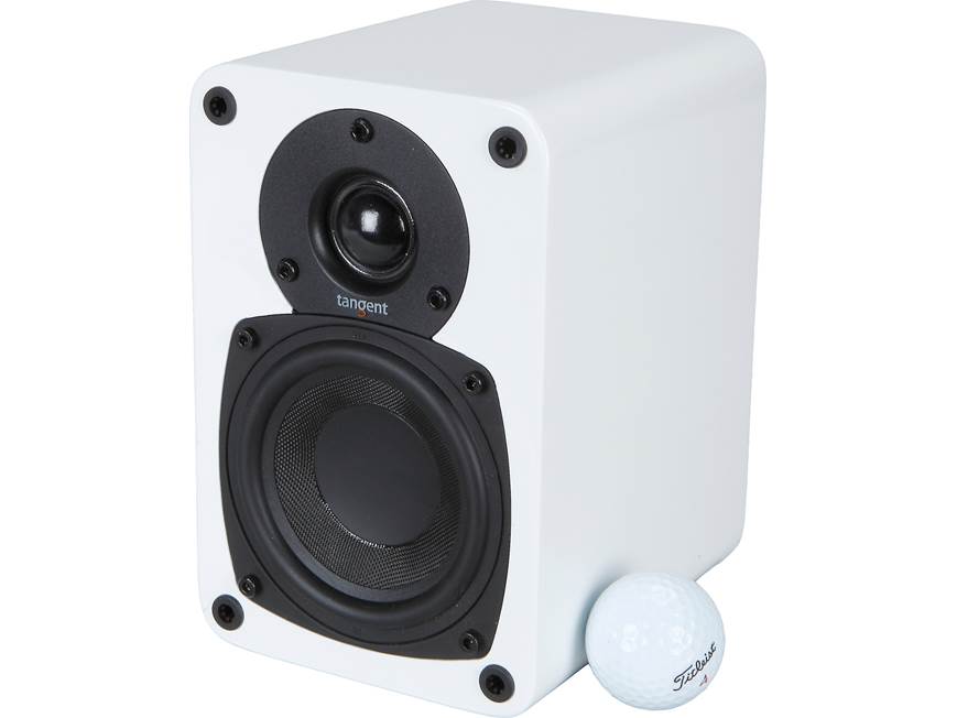Tangent-Audio EVO E4 (White) Bookshelf speakers (White) at Crutchfield