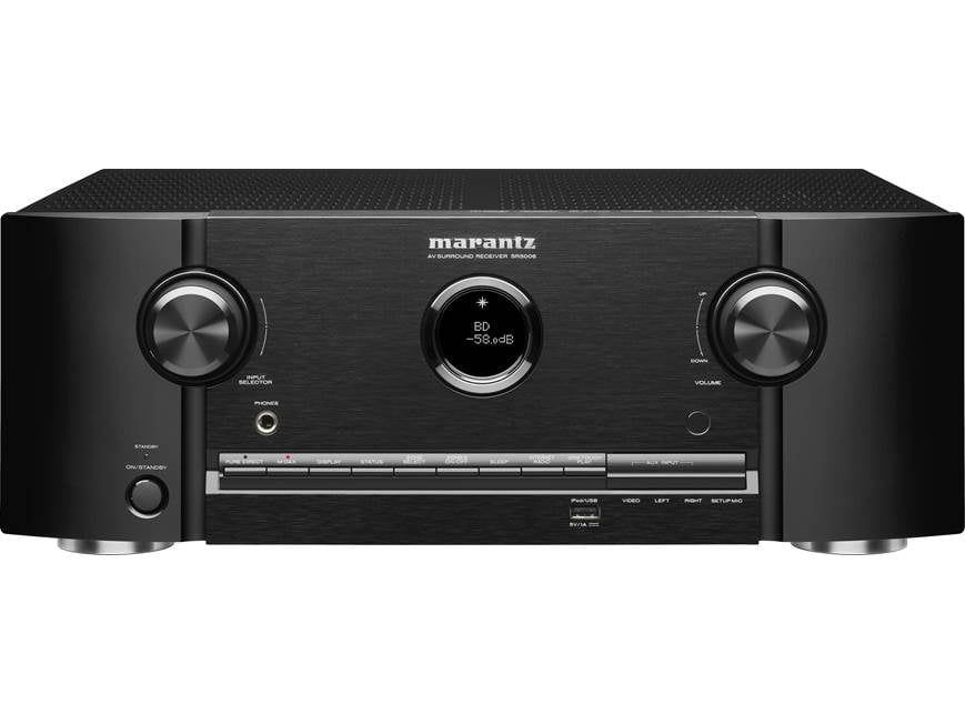 Marantz SR5006 Home theater receiver with 3D-ready HDMI switching