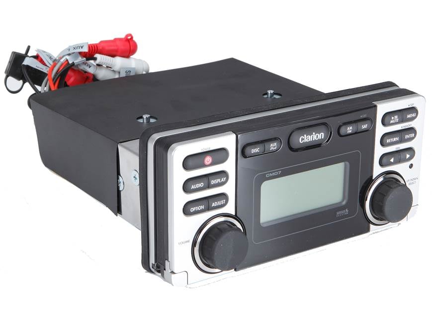Clarion CMD7 Marine CD receiver at Crutchfield