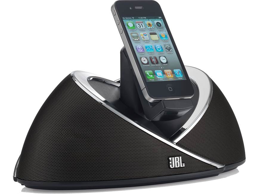 JBL OnBeat™ (Black) Powered speakers system with iPod®/iPhone
