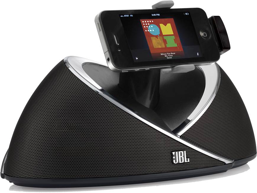 JBL OnBeat™ (Black) Powered speakers system with iPod®/iPhone