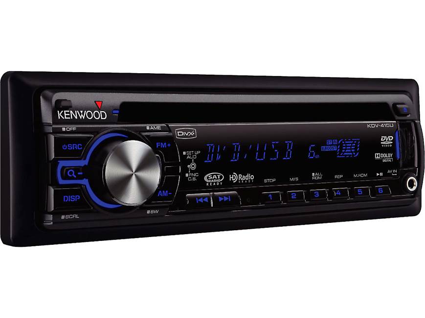 Kenwood KDV-415U DVD receiver at Crutchfield