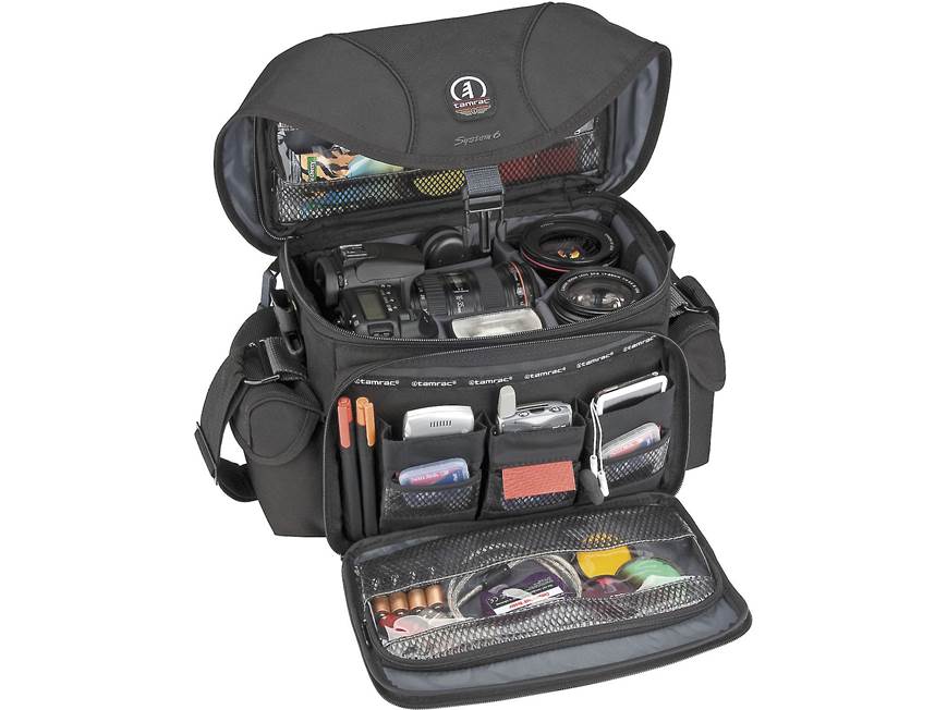 Tamrac System 6 (Black) Camera bag for digital SLRs (Black) at