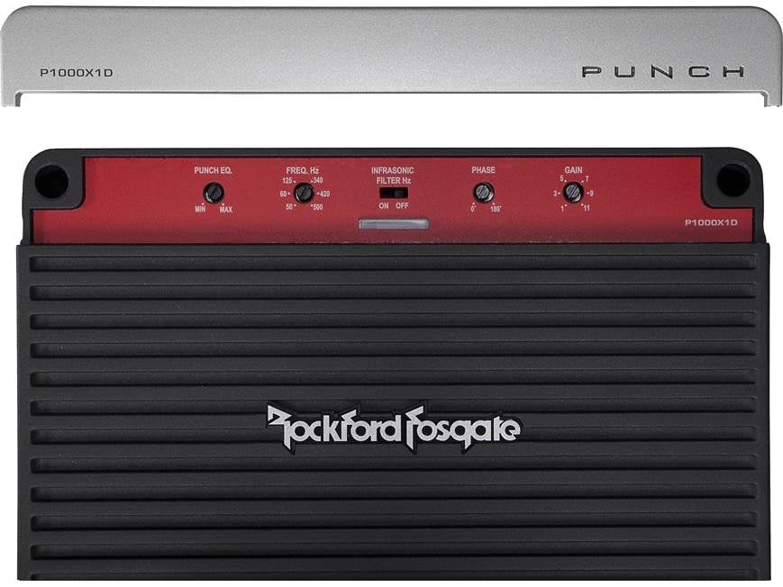 Rockford Fosgate Punch P1000XID Mono subwoofer amplifier — 1,000