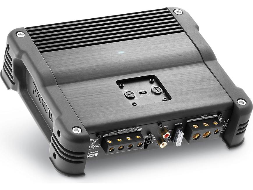 Focal FPP 2100 2-channel car amplifier — 80 watts RMS x 2 at