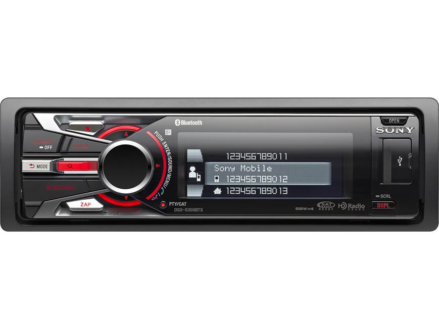Sony DSX-S300BTX Digital media receiver at Crutchfield