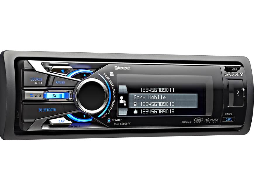 Sony DSX-S300BTX Digital media receiver at Crutchfield