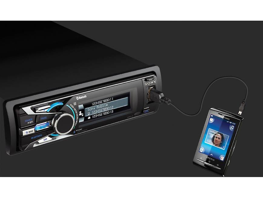 Sony DSX-S300BTX Digital media receiver at Crutchfield