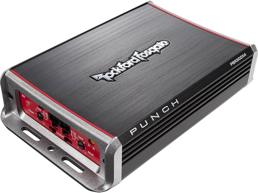 Rockford Fosgate PBR300X4 コンパクトアンプ Rockford Fosgate PBR300X4 Compact 4-channel car amplifier — 75