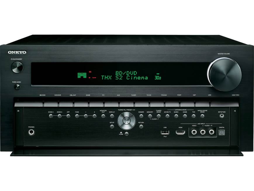 Onkyo TX-NR1009 Home theater receiver with 3D-ready HDMI switching