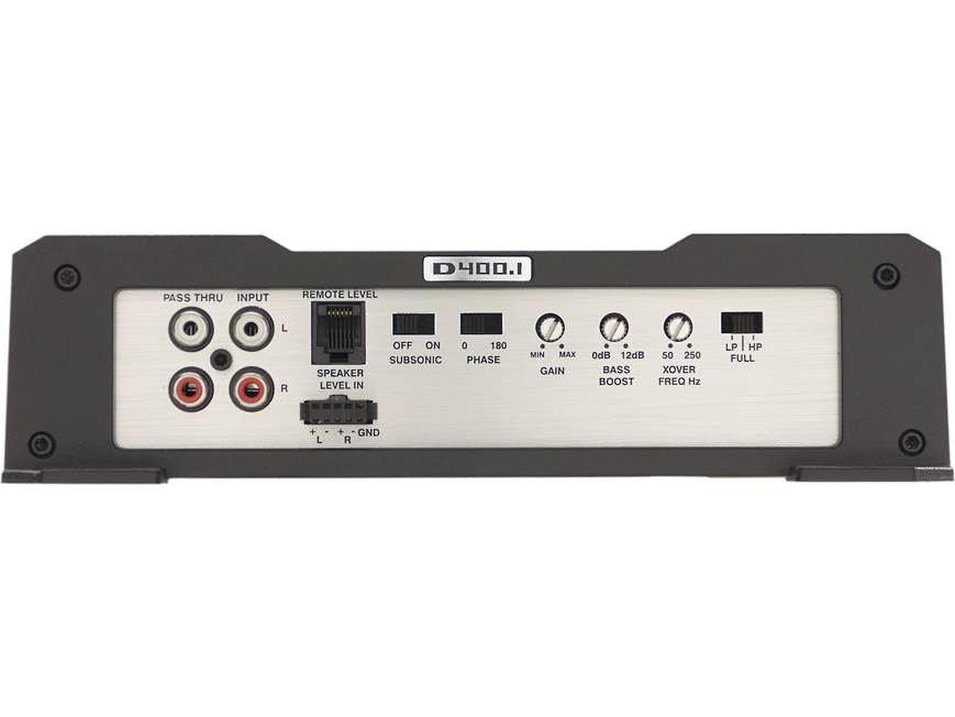 Diamond Audio D400.1 Mono amplifier — 400 watts RMS x 1 at 2 ohms