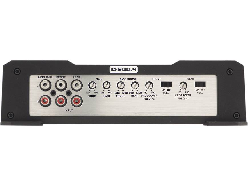 Diamond Audio D600.4 4-channel car amplifier — 90 watts RMS x 4 at