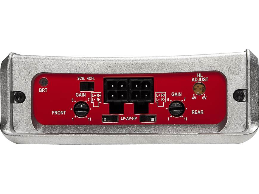 Rockford Fosgate PBR300X4 Compact 4-channel car amplifier — 75