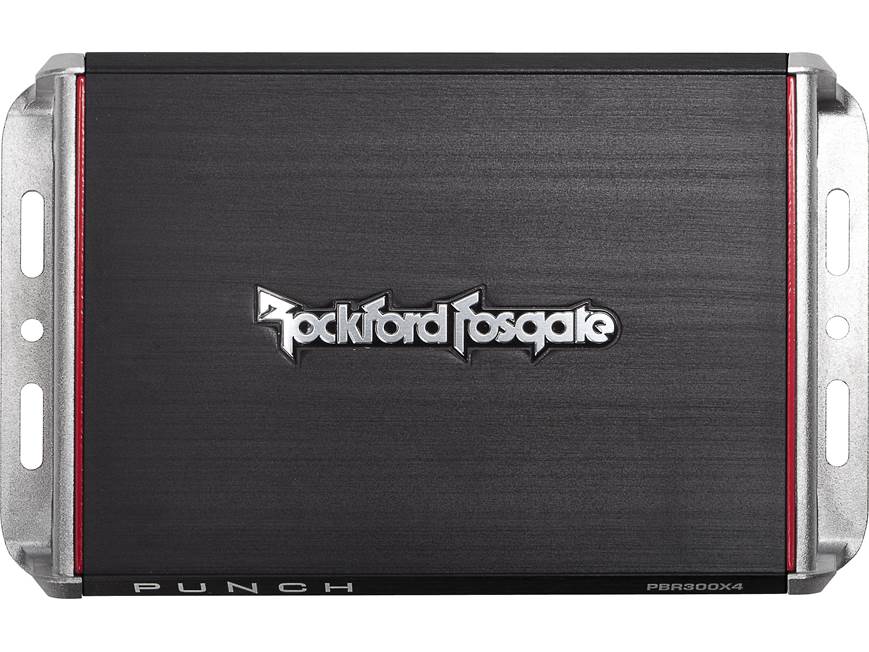 Rockford Fosgate PBR300X4 Compact 4-channel car amplifier — 75