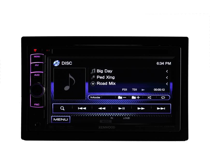 Kenwood DDX318 DVD receiver (New Stock) at Crutchfield