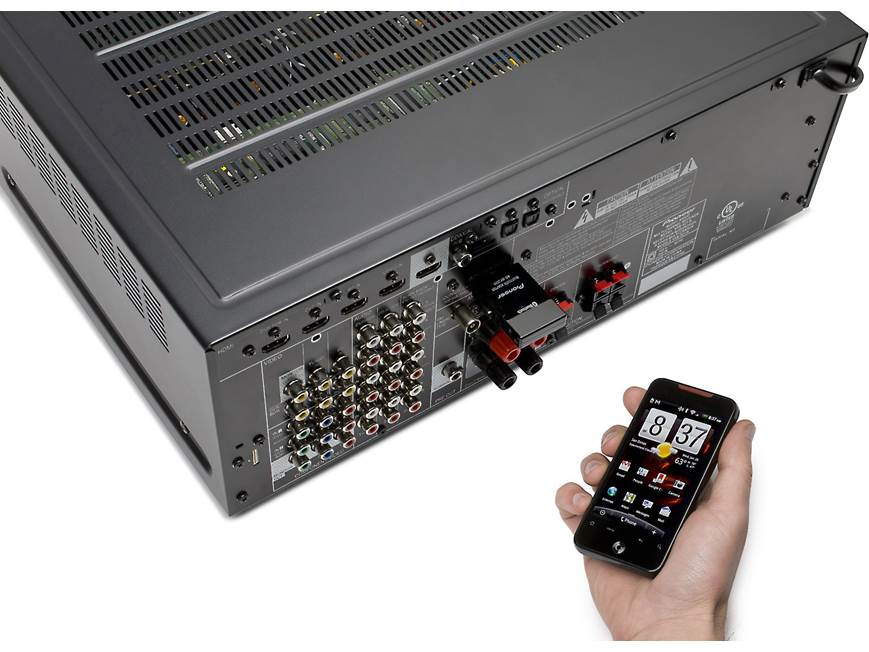 Pioneer VSX-521-K Home theater receiver with 3D-ready HDMI