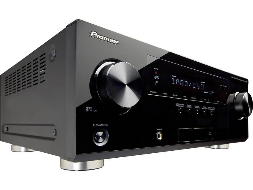 Pioneer VSX-821-K Home theater receiver with 3D-ready HDMI