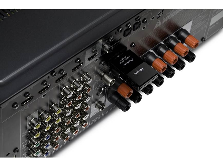 Pioneer VSX-821-K Home theater receiver with 3D-ready HDMI