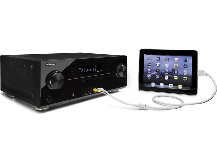 Pioneer VSX-821-K Home theater receiver with 3D-ready HDMI