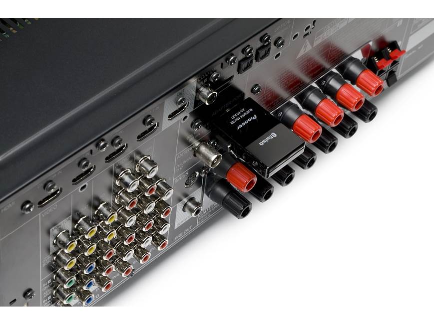 Pioneer VSX-921-K Home theater receiver with 3D-ready HDMI