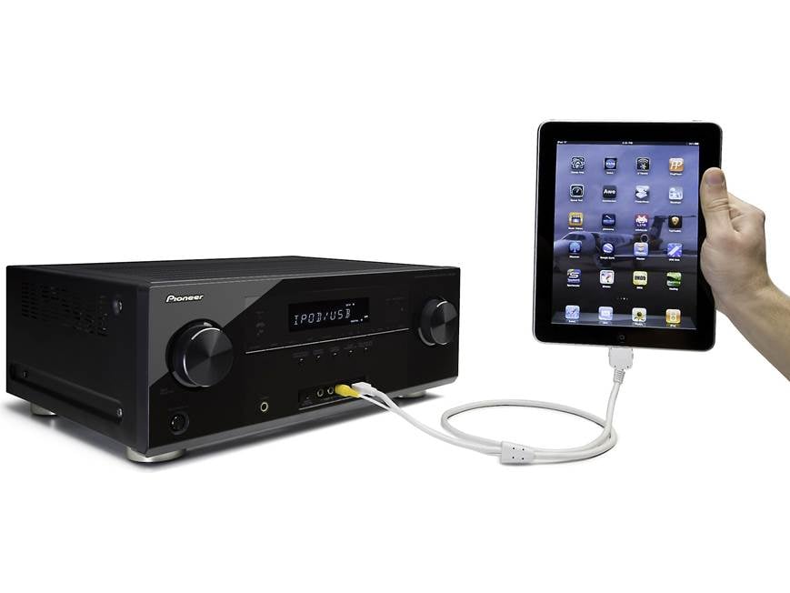 Pioneer VSX-921-K Home theater receiver with 3D-ready HDMI