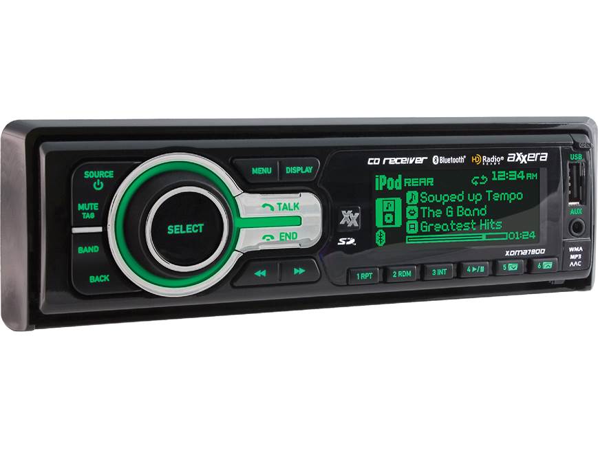 Axxera XDMA7800 CD receiver at Crutchfield