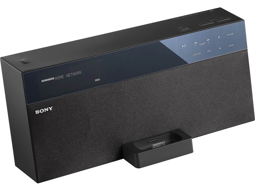Sony NAS-SV20i Wi-Fi® iPod®/iPhone® speaker dock at Crutchfield