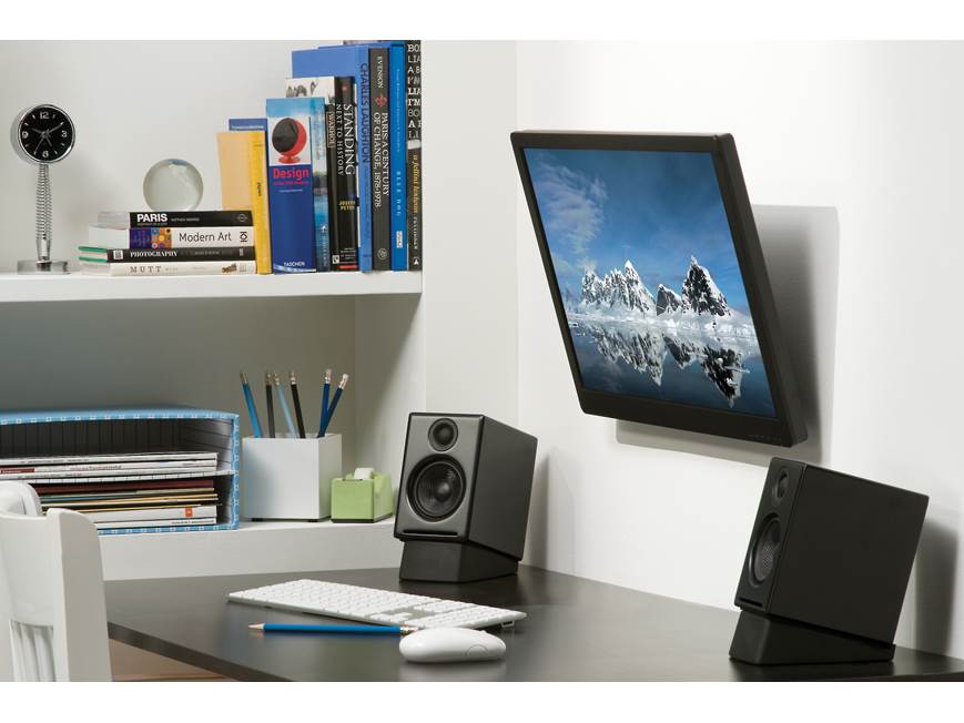 Audioengine A2 (Satin black) Powered desktop stereo speaker system