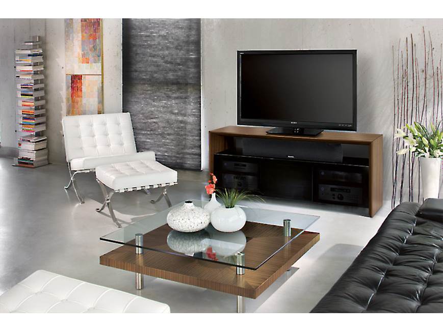 BDI Casata 2823 (Natural Walnut) Audio/video cabinet for TVs up to