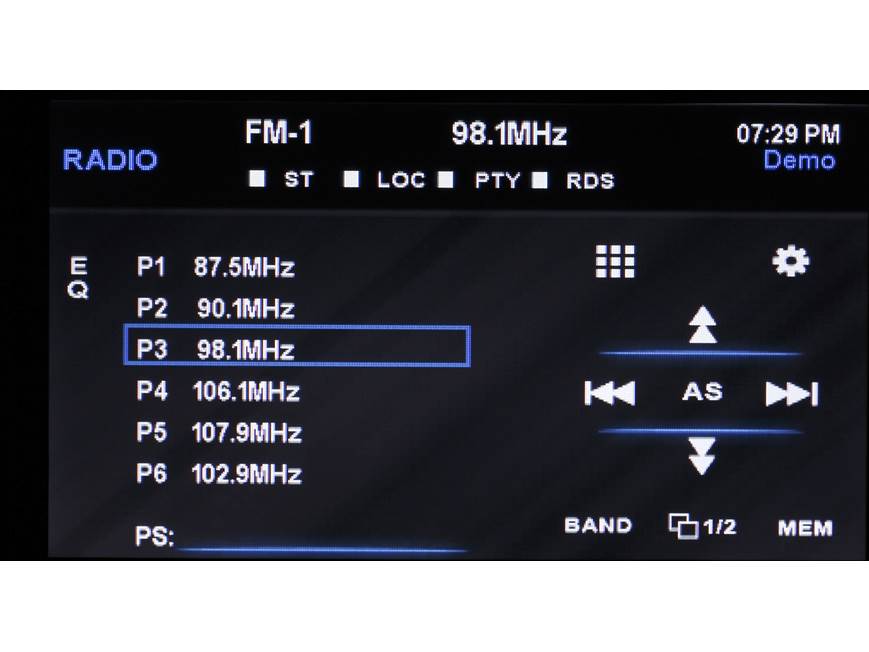 Jensen VM9214BT DVD receiver at Crutchfield