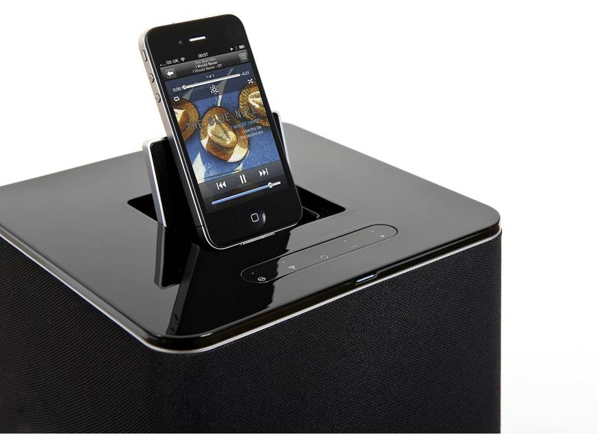 Arcam rCube (Black) Portable powered speaker system for iPod® and