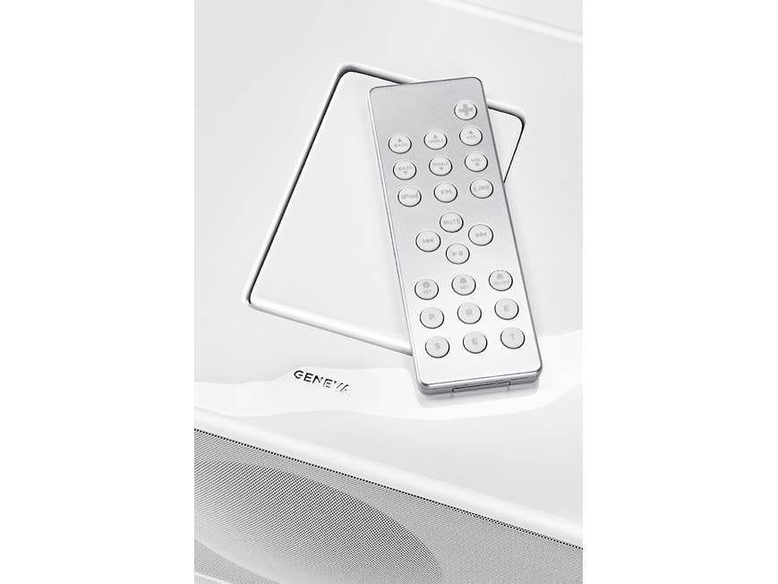 Geneva Sound System Model M (White) Powered iPod®/iPhone® speaker
