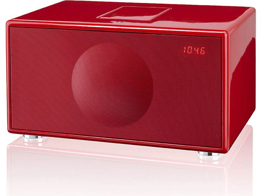 Geneva Sound System Model M (Red) Powered iPod®/iPhone® speaker