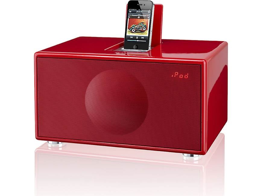 Geneva Sound System Model M (Red) Powered iPod®/iPhone® speaker
