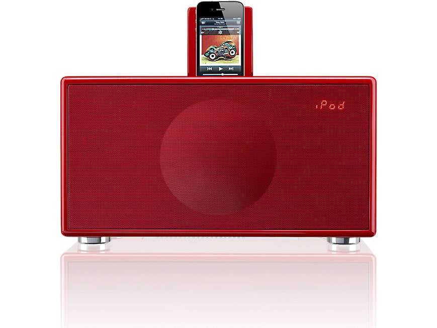 Geneva Sound System Model M (Red) Powered iPod®/iPhone® speaker