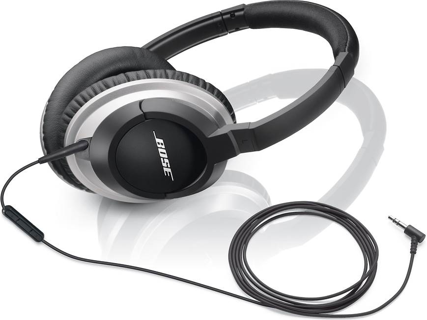 Bose® AE2i audio headphones (Black) (Black) at Crutchfield