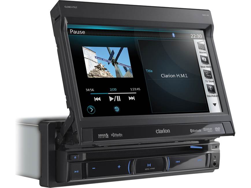 Clarion NZ501 Navigation receiver at Crutchfield