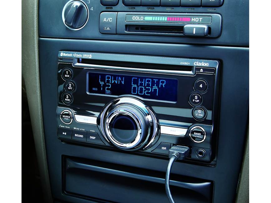 Clarion CX501 CD receiver at Crutchfield